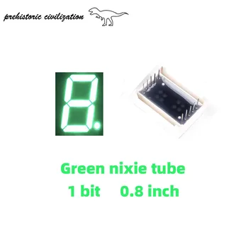 20ШТ 7-segment 1-znamenkasti broj tube zaslon s led ekrana 0,8 inča sa zelenim katodne i anodom