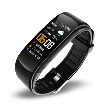 2023 C5S Bluetooth Vodootporan monitor srčanog ritma spavanja Fitness sportski pametna narukvica Višenamjenska pametna narukvica sa zaslonom osjetljivim na dodir