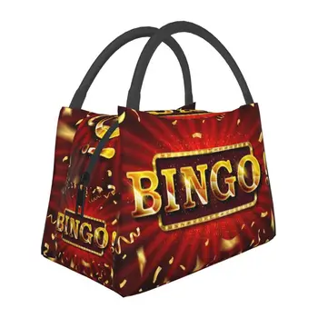 Vruće igre Bingo prijenosni ručak kutije ženske vodootporan hladnjaci s toplinskom izolacijom za jelo torba za ланча bolovanje uredski kontejner Pinic