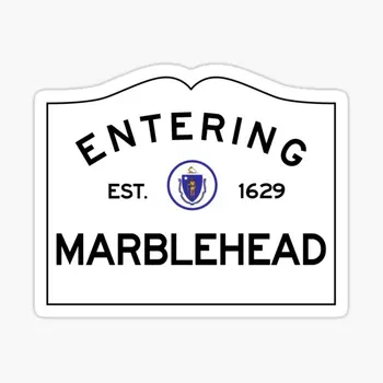 Ući u Zajednicu Ma Marblehead, 5 kom., auto naljepnice za djecu, likovne, boce za vodu, dekor na branik, kućni bicikl