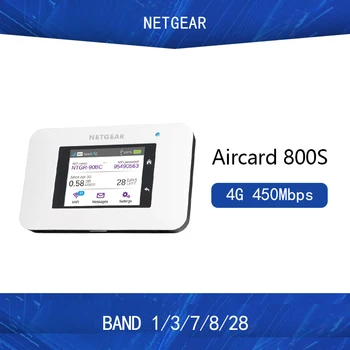 Netgear AC800S otključan 4G LTE Cat.9 Mobilna pristupna točka za Wi-Fi usmjerivač modem plus antena
