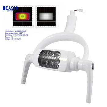 Stomatološki 6LED lampa za rad s oralne higijene, indukcijski senzor, led za dental branch, oprema za stolice, druge stomatološke instrumente