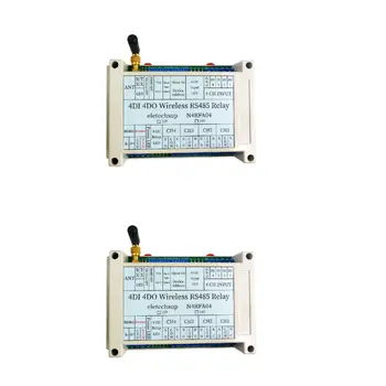 RS485 Bežični IO daljinski upravljač Modbus PLC modul Zamijeniti žičane gumu UART RS232