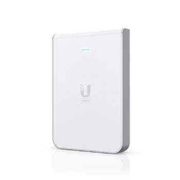 Ugrađena pristupna točka UBIQUITI U6-IW UniFi6 Zid Wi-Fi 6, 5,3 Gbit/s 2,4/5 Ghz rasponi Bežična pristupna točka s ugrađenim prekidač PoE