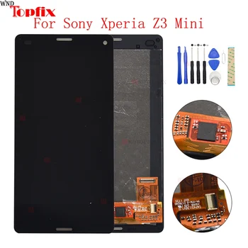 Za Sony Xperia Z3 Compact LCD zaslon D5803 D5833 LCD zaslon Osjetljiv na Dodir LCD zaslon U Prikupljanju Zamjena Za Sony Z3 Mini LCD