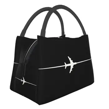 Zrakoplovne karte, poprijeko термоизолированную torbu za ланча, ženski avion-aviator, međusobno ručak-boks za škole hrane, vrećice za piknik