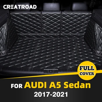 Automatsko Tepih Prtljažnika punu pokrivenost Za Audi A5 2-Vrata Sedan 2017-2021 20 19 18), Auto-Tepih Prtljažnika, Pribor Za Zaštitu Interijera