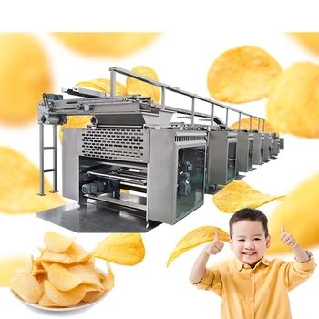Višenamjenski stroj za proizvodnju čipsa Linija za proizvodnju kukuruza čips od Shanghai machinery