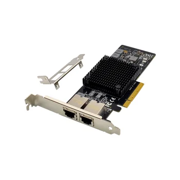 Server mrežna kartica X550-T2 PCIE X8 s dva priključka RJ45 10GbE Mrežni server mrežna kartica конвергентный mrežni adapter