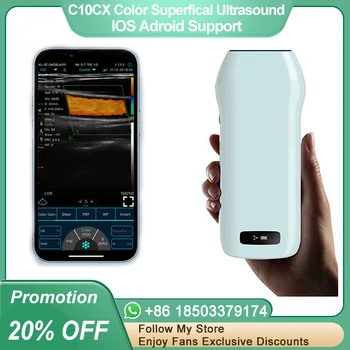 Gen4 Pro C10CX, prijenosni bežični medicinska ultrazvučno linearna matrica, specifikacija, boja ultra tanki HD-hrvatska