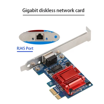 Gigabitne mrežne kartice igre prilagodljiva mrežni Prilagodnik RJ-45 High speed Game pci-e Fast Ethernet Card BCM5721 &51 čip бездисковый za PC