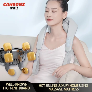 Direktna isporuka Robe 2023 Višenamjenski Jastuk za vrat i ramena Lifegoods Električna Šal za masažu ramena i vrat Shiatsu