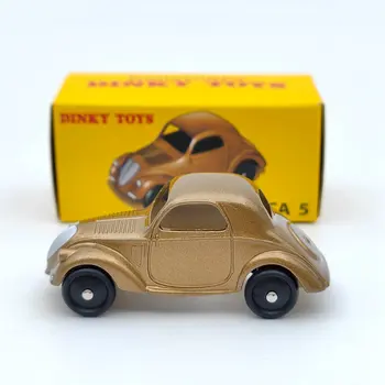 1:43 Atlas Dinky Toys 35A za Simca 5 smeđe modela, baci pod pritiskom, kolekcija automobila ograničene serije, auto na poklon