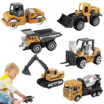 Set igračaka za inženjerske tehnologije Set igračaka za građevinske opreme Kamione srednje veličine, mini-automobil igračka za škole, dječjeg vrtića