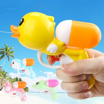 Moderan dječji vodeni zabavne pištolji za kupanje, igračka za kupanje, kreativno imitacija, plastični vodeni pištolj s пингвином