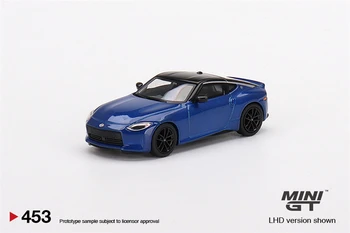 MINI GT 1: 64 Nissan Z Performance 2023 Seiran Blue LHD литая pod pritiskom model automobila