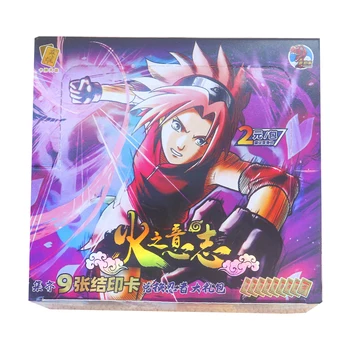 Collectible kartice rijetkih likova serije Naruto 13, karte anime Haruno Sakura, stolni borbena igra, подарочное izdanje, igračke