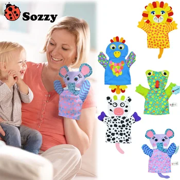 Sozzy, moderna crtić dječja igračka, пальчиковые lutke, ručna lutka, životinje, rukavice za djecu