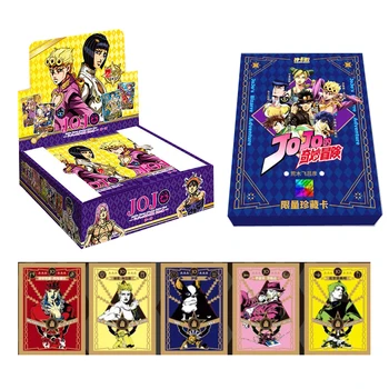 Nove originalne collectible card JoJo Bizarno Adventure s rijetkim бронзованием SP SSR Gold Card Deluxe Collector edition za dječje igračke i darove