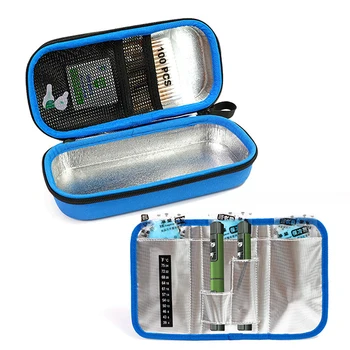 Novi Handheld Bag-Hladnjak za Inzulina, Lijekova, dijabetes pomagala Inzulina, Putno Torbica, Kutija za Tablete, Bolsa Termica, Torba za Leda Od Aluminijske Folije