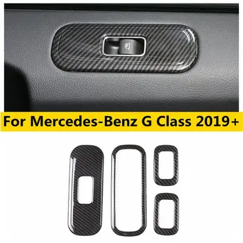 Unutarnja vrata, naslon za ruku, tipka za uključivanje / prozora control panel klima uređaj, trim poklopca, pogodan za Mercedes-Benz G-Class 2019 2020 Pribor