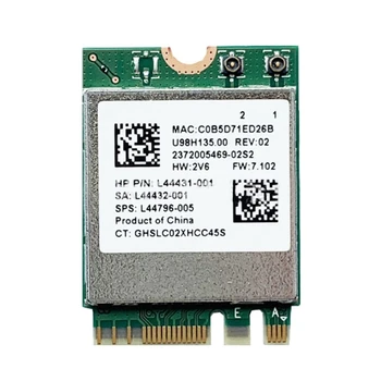 Mrežna kartica RTL8822CE Dvofrekvencijska kartica Wi-Fi 802.11 ac 1200 Mb/s M2 + 2,4 Ghz Bluetooth kompatibilne kartice Wi-Fi priključkom IPX