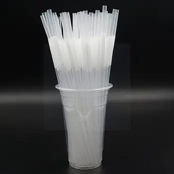 1 pakiranje transparentne neto slamke kroz koje se pije, za svadbene zurke, za piće, fleksibilan, duge, dodatne plastične slamke za piće Y1L9