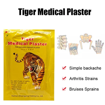 8 kom., band-aid s тигровым melem za učinkovito sredstvo protiv artritisa zglobova, ревматоидные naljepnice za ublažavanje boli, zakrpe za opuštajuće masaže leđa, njega tijela