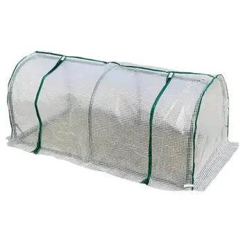 Staklenik hoops Tunel тепличный torbica za biljke za zimu uređenje biljaka zelena kuća za dom unutarnju i vanjsku vrt
