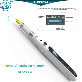 AI-ANES-X Stomatološki инъектор za oralnu anestezije Prijenosni bezbolan bežična lokalna anestezija s posluju s LCD zaslonom, plaćeni