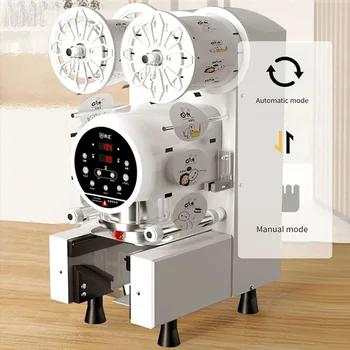 Automatski stroj za brtvljenje stroj šalica, запайщик boce za pića, stroj za brtvljenje stroj šalica Boba Tea za trgovinu kava i čaj s mlijekom