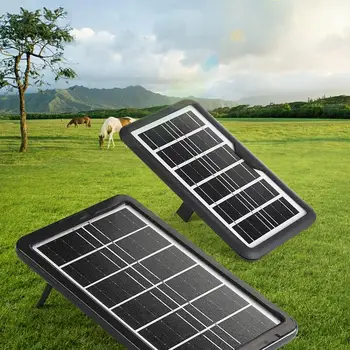 Punjač za solarne ćelije snage 12 W, prijenosni solarni panel USB, solarni punjač 2000hA, vodootporan regulatori punjenja telefona za kampiranje na otvorenom, solarni