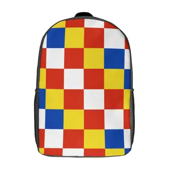 Zastava Antwerpenu Solidne zgodan pješačke пакет17-inčni rameni ruksak Berba piknika Jedinstveni