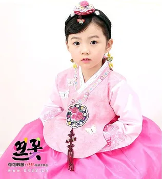Popularni korejski tradicionalna haljina princeze za djevojčice, tradicionalni korejski haljina Ханбок za djecu, haljina-kutije za djevojke cosplay na Noć vještica