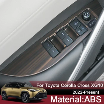 4 kom. Za Toyota Corolla Cross 2022-Trenutno control Panel Prozora Automobila Šljokice Domaći Zaštitne Naljepnice auto oprema