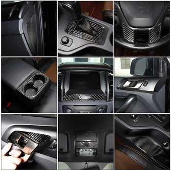 Za Ford Ranger Wildtrak 2015-2021 Kućište mjenjača Centralni uređaj za upravljanje Dekorativna ploča za Unutarnje naljepnica auto oprema