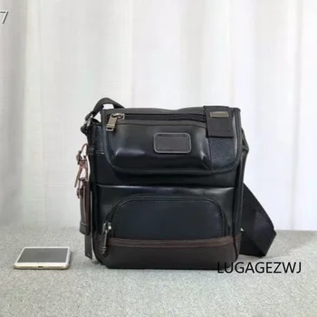 Luksuzna dizajnersku torbu preko ramena od bičevati, mali trg poslovna torba-sling vrhunske kvalitete, muška