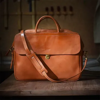 Poslovne moderan muški ženski portfelj od prave kože, svakodnevni luksuzna torba od prave bičevati, dizajnersku torbu-instant poruke za laptop