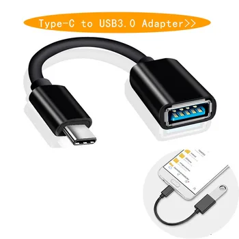 Kabel-ac Adapter Type-C OTG USB 3.1 Type C Za muškarce i USB 3.0 A Za žene OTG Kabel Adapter za prijenos podataka 16 cm Za Univerzalnu telefona Sa sučeljem TypeC
