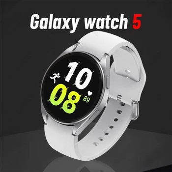 Galaxy Watch 5, puni zaslon osjetljiv na dodir, korisnički skup, glasovni poziv, pametni satovi, ženski sportski fitness tracker muške vodootporne pametni sat