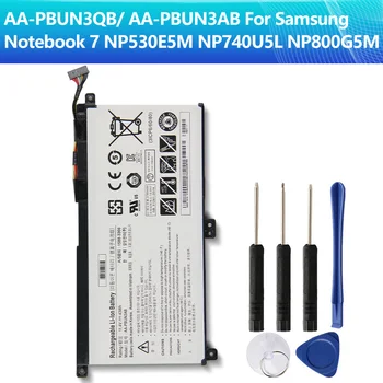 Zamjenjiva Baterija AA-PBUN3QB AA-PBUN3AB za Samsung Notebook 7 NP530E5M BA43-00377A NP740U5L NP800G5M Baterija od 3950 mah + alat