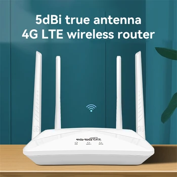 300 Mb/s 3G 4G i WiFi Router SIM kartica Bežični Modem RJ45 LTE CPE Početna Točka 4 Vanjske Antene Mrežni Usmjerivači WAN/LAN
