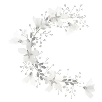 Ženske vrpce za kosu, cvjetni šlem, elegantan traka za kosu, pribor s biserima, božićni poklon za Valentinovo FS99