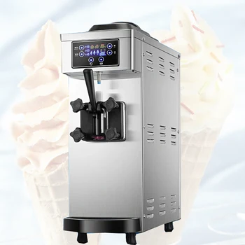Poslovni automatski stroj za kuhanje malog mekog sladoleda, stroj za kuhanje šerbet-sladoled 1 okus, 7 dana bez čišćenje