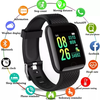 Plus Bluetooth pametni sat je vodootporan sportski fitness lokatori monitor krvni tlak sat pogodna Bluetooth smart narukvica Android