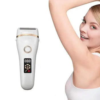 Ženska električni aparat za brijanje 3 u 1, bezbolan električni aparat za brijanje s blade 3 u 1, prijenosni trimer za bikini, bežične, vodootporne, bezbolan, ženski