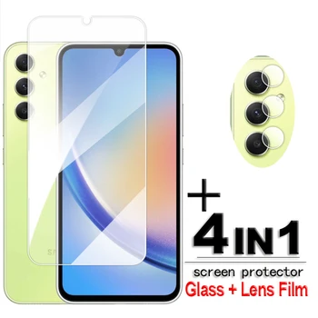 Za Samsung Galaxy A34 5G Staklo Za Samsung A34 Kaljeno Staklo 6,6 cm Prozirna HD Zaštitna Folija za ekran Galaxy A34 5G Film za objektiv