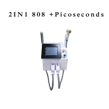 Dioda 2 u 1 Laser Pico 808 laserski stroj Пикосекундная + 808 stroj za uklanjanje dlaka Diodni laser plus Pico