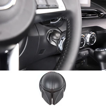 Za Mazda MX-5 2016-2023, paljenje motora automobila, gumb za pokretanje, zaustavljanje, gumb za uključivanje kapa, zaštitna ukras, 3D naljepnica