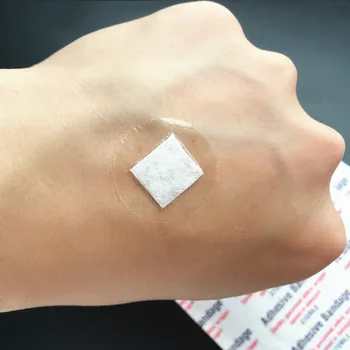 100pc 2,5 cm Hypoallergenic prozirne ljepljive band-aid za podvezivanje rana, zavoj za velika rana, prva pomoć na otvorenom